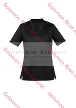 Load image into Gallery viewer, Womens Cotton Rich V-Neck Scrub Top - Solomon Brothers Apparel