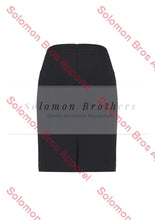 Load image into Gallery viewer, Womens Front Pleat Detail Straight Skirt - Solomon Brothers Apparel