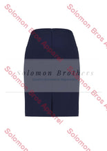 Load image into Gallery viewer, Womens Front Pleat Detail Straight Skirt - Solomon Brothers Apparel