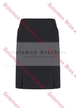 Load image into Gallery viewer, Womens Front Pleat Detail Straight Skirt - Solomon Brothers Apparel