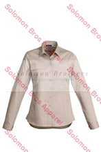 Load image into Gallery viewer, Womens Lightweight Tradie L/S Shirt - Solomon Brothers Apparel