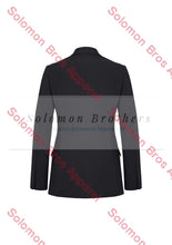 Load image into Gallery viewer, Womens One Button Longline Jacket - Solomon Brothers Apparel
