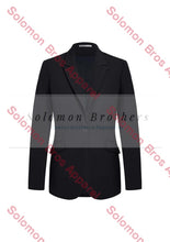 Load image into Gallery viewer, Womens One Button Longline Jacket - Solomon Brothers Apparel
