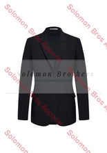 Load image into Gallery viewer, Womens One Button Longline Jacket - Solomon Brothers Apparel