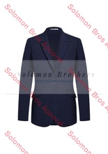 Load image into Gallery viewer, Womens One Button Longline Jacket - Solomon Brothers Apparel