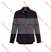 Load image into Gallery viewer, Womens Outdoor L/S Shirt - Solomon Brothers Apparel
