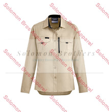 Load image into Gallery viewer, Womens Outdoor L/S Shirt - Solomon Brothers Apparel