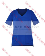 Load image into Gallery viewer, Womens Round Neck Scrub Top - Solomon Brothers Apparel