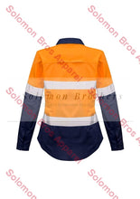 Load image into Gallery viewer, Womens Rugged Cooling Taped Hi Vis Spliced L/S Shirt - Solomon Brothers Apparel