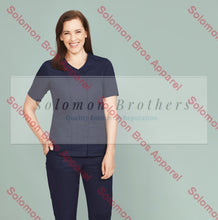 Load image into Gallery viewer, Womens Zip Front Scrub Top Health & Beauty