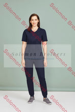 Load image into Gallery viewer, Womens Zip Front Scrub Top Health &amp; Beauty
