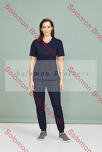 Load image into Gallery viewer, Womens Zip Front Scrub Top Health & Beauty