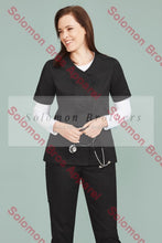 Load image into Gallery viewer, Womens Zip Front Scrub Top Health & Beauty