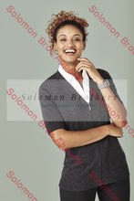 Load image into Gallery viewer, Womens Zip Front S/S Knit - Solomon Brothers Apparel
