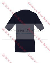 Load image into Gallery viewer, Womens Zip Front S/S Knit - Solomon Brothers Apparel