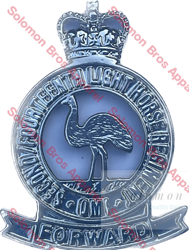 2Nd/14Th Light Horse Regiment Cap Badge Medals