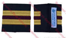Load image into Gallery viewer, 2nd Engineer Soft Epaulettes - Merchant Navy Shoulder Insignia

