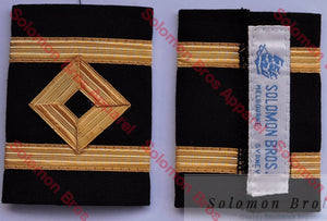 2nd Officer Soft Epaulettes - Merchant Navy - Solomon Brothers Apparel