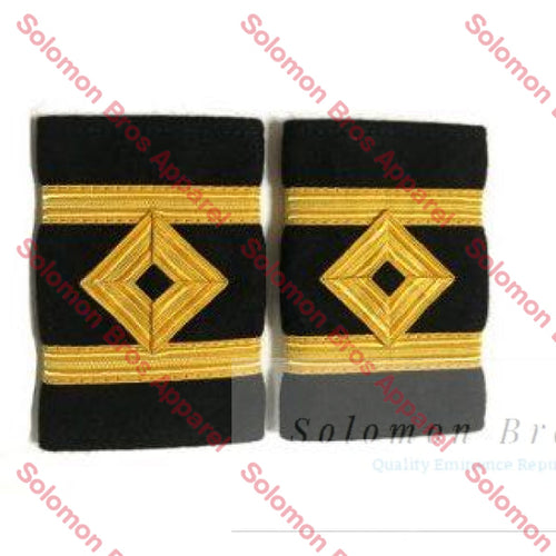 2nd Officer Soft Epaulettes - Merchant Navy - Solomon Brothers Apparel