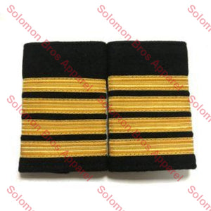 4 Bar Gold Lace Soft Epaulettes - Solomon Brothers Apparel