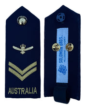 Load image into Gallery viewer, R.A.A.F. Corporal Shoulder Board - Solomon Brothers Apparel
