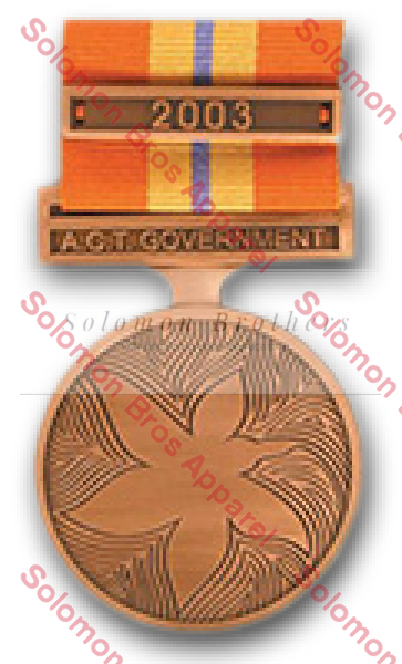 A.C.T. Emergency Medal - Solomon Brothers Apparel
