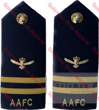 Load image into Gallery viewer, A.a.f.c. Flight Lieutenant Shoulder Board Insignia
