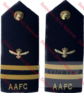 A.a.f.c. Flight Lieutenant Shoulder Board Insignia