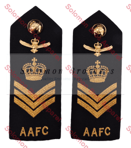 A.a.f.c. Flight Sergeant Shoulder Board Insignia