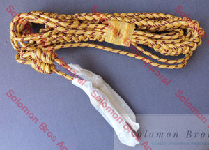 Aiguillette Army General Rank Small Right Shoulder Gold & Maroon Accoutrements