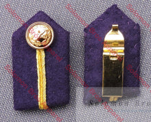 Load image into Gallery viewer, Army Gorget Brigadier/colonel Small Shoulder Insignia
