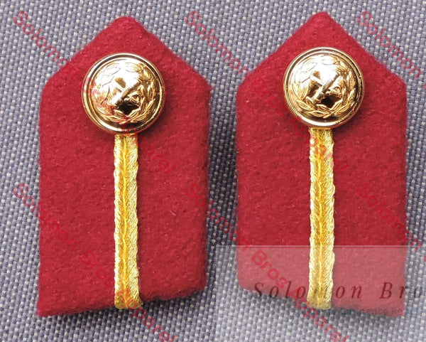 Army Gorget Major General Small Shoulder Insignia
