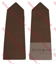 Load image into Gallery viewer, Army Officer Shoulder Board Small ( 125Mm ) / Khaki Brown Insignia
