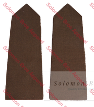 Load image into Gallery viewer, Army Officer Shoulder Board Small ( 125Mm ) / Khaki Brown Insignia
