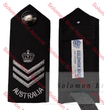 Load image into Gallery viewer, Army Staff Sergeant Silver Shoulder Board Insignia
