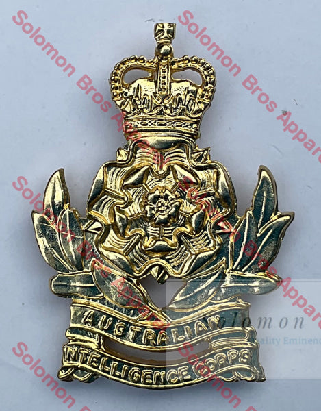Australian Army Intelligence Corp Cap Badge Medals