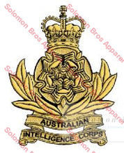 Load image into Gallery viewer, Australian Army Intelligence Corp Cap Badge - Solomon Brothers Apparel

