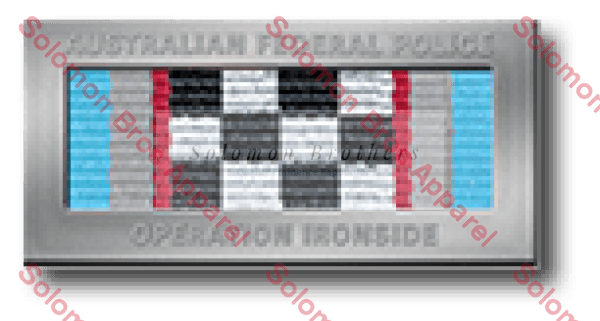 Australian Federal Police Operation Ironside Citation Medals