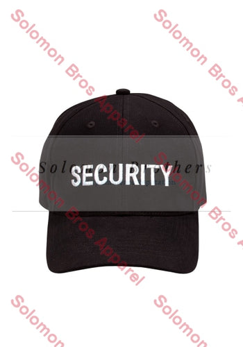 Baseball Cap with Security - Solomon Brothers Apparel