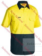 Load image into Gallery viewer, Bisley  2 Tone Cool Lightweight Drill Shirt - Short Sleeve - Solomon Brothers Apparel
