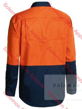 Load image into Gallery viewer, Bisley  2 Tone Hi Vis Cool Lightweight Drill Shirt - Long Sleeve - Solomon Brothers Apparel

