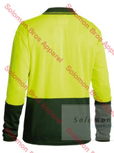 Load image into Gallery viewer, Bisley  2 Tone Hi Vis Polo Shirt - Long Sleeve - Solomon Brothers Apparel
