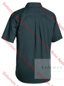 Bisley Closed Front Cotton Drill Shirt S/S - Solomon Brothers Apparel