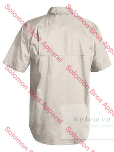 Bisley Cool Lightweight Cotton Drill Shirt S/S - Solomon Brothers Apparel
