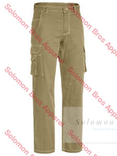 Load image into Gallery viewer, Bisley Cool Vented Lightweight Cargo Pant Khaki / 77R Workwear
