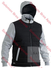 Load image into Gallery viewer, Bisley Flex &amp; Move Contrast Puffer Fleece Hooded Jacket - Solomon Brothers Apparel
