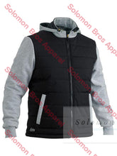 Load image into Gallery viewer, Bisley Flex &amp; Move Contrast Puffer Fleece Hooded Jacket - Solomon Brothers Apparel
