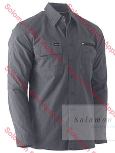 Bisley Flex & Move Utility Work Shirt - Long Sleeve - Solomon Brothers Apparel
