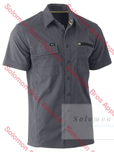 Bisley Flex & Move Utility Work Shirt - Short Sleeve - Solomon Brothers Apparel