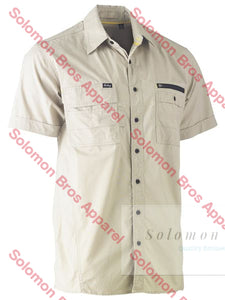 Bisley Flex & Move Utility Work Shirt - Short Sleeve - Solomon Brothers Apparel